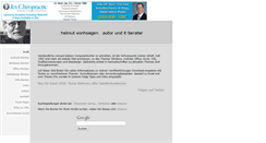 Desktop Screenshot of helmut-vonhoegen.de